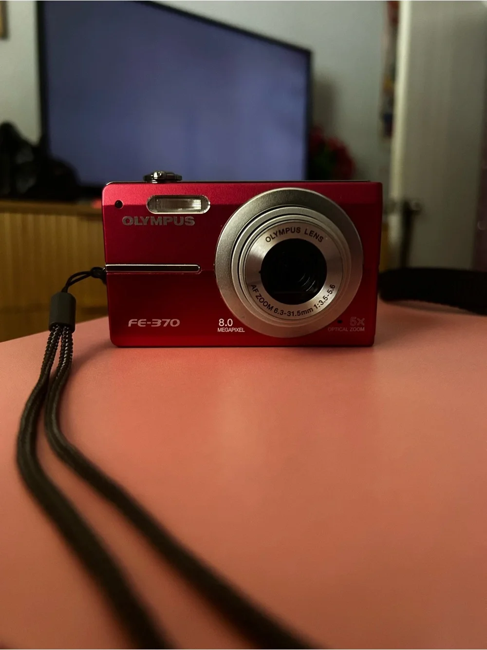 Olympus FE-370 Fuchsia Pink Y2K Digital Camera Tested + Accessories